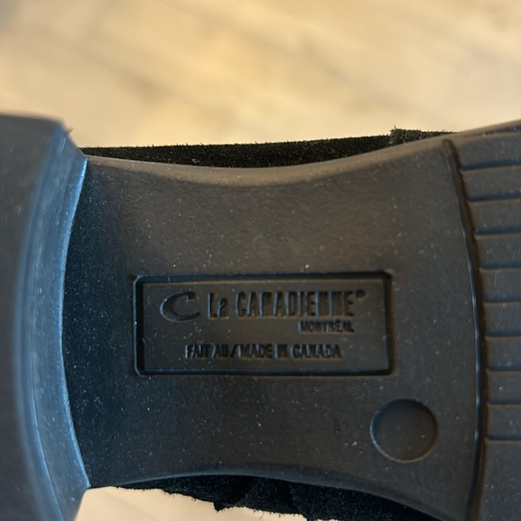 La Canadienne Black Suede Hannah Boot size 7 NWOT - Picture 11 of 15